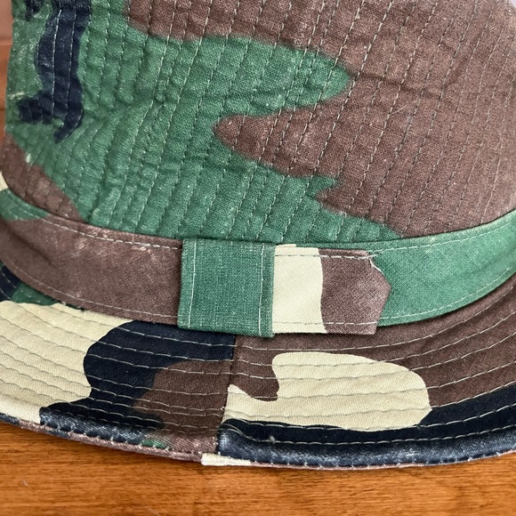Vintage Korea Sam Jung Camo Men’s Wide Brim Hat XL - Picture 3 of 7